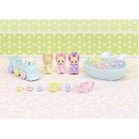 Sylvanian Families - Triplets Baby Bathtime Set