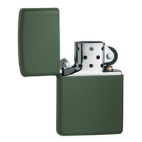 Zippo Lighter - Green Matte