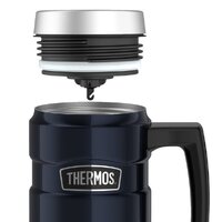 Thermos Stainless King Travel Mug 470ml Midnight Blue