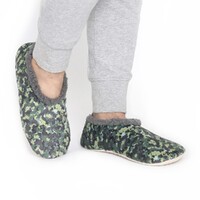 Snugg Ups Mens Velvet Camo - Green