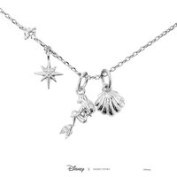 Disney x Short Story Necklace Little Mermaid - Silver