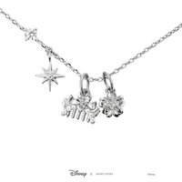 Disney x Short Story Necklace Mulan - Silver