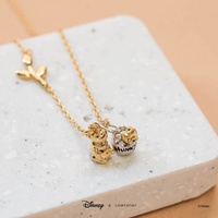 Disney X Short Story Necklace Pooh - Gold