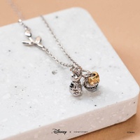 Disney X Short Story Necklace Pooh - Silver