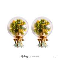 Disney x Short Story Bubble Earrings Tinkerbell