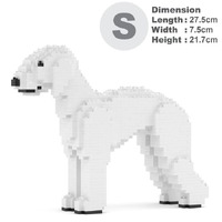 Jekca Animals - Dog - Bedlington Terrier 22cm