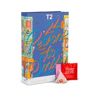 T2 Christmas Teabags x24 Advent Calendar - 24 Reasons To Smile