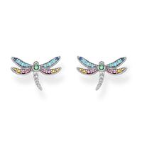 Thomas Sabo Earrings - Dragonfly Silver Studs