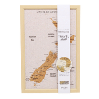 New Zealand Travel Pin Board by Splosh - Small