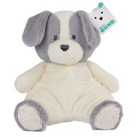 Gund Oh So Snuggly - Grey & White Puppy Large