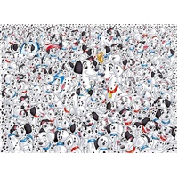 Clementoni Puzzle 1000pc - Disney 101 Dalmatians Impossible Puzzle!