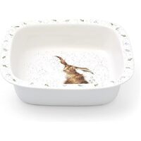 Royal Worcester Wrendale Square Dish - Hare