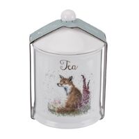 Royal Worcester Wrendale Tea Canister - Foxgloves