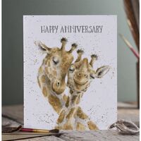 Wrendale Designs Greeting Card - Happy Anniversary