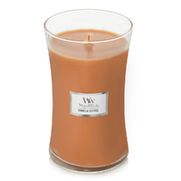 WoodWick Large Candle - Vanilla Toffee