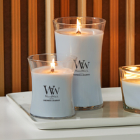 Woodwick Medium Candle - Sagewood & Seagrass