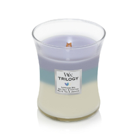 Woodwick Medium Trilogy Candle - Calming Retreat