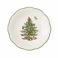 Spode Christmas Tree - Sculpted Footed Candy Dish - 18cm