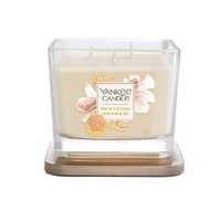 Yankee Candle Medium Square Jar - Rice Milk & Honey