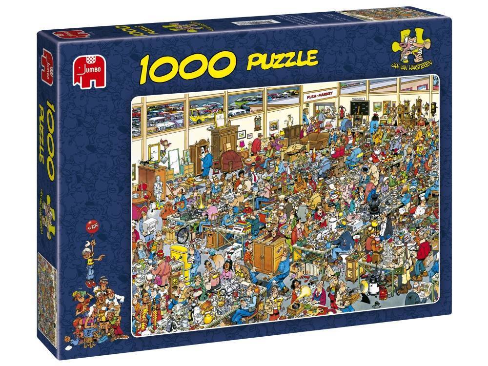 Jan Van Haasteren Puzzle 1000pc The Antique Show Jan Van Haasteren Puzzles 8940