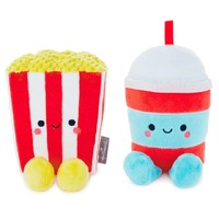 Hallmark Better Together Magnetic Plush - Popcorn and Slushie