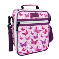 Sachi Insulated Kids Lunch Tote - Butterflies