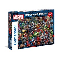 Clementoni Puzzle 1000pc - Marvel Impossible Puzzle!