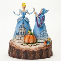 Jim Shore Disney Traditions - Cinderella Carved by Heart