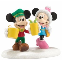 Disney Mickey's Merry Christmas Village by Dept 56 - Mickey & Minnie's Date Night