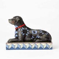 Jim Shore Heartwood Creek Dog Collection - Onyx the Black Labrador