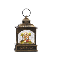 Lighted Water Lantern - Musical Holy Family Water Lantern