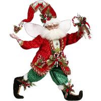 Mark Roberts Christmas Fairies - Medium Candy Cane & Holly