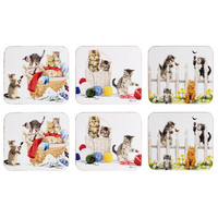 Ashdene Kitten Adventures - Coaster 6 Pack