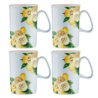 Ashdene Citrus Blooms - Mug Set of 4