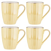 Ashdene Parisienne Pearl - Buttermilk Mugs Set of 4