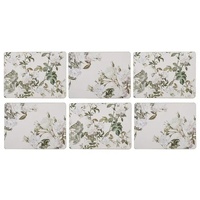 Ashdene Elegant Rose - Placemat 6 Pack - Cream