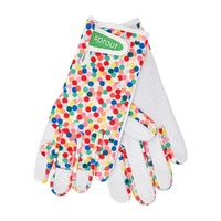 Sprout Goatskin Gardening Gloves - Confetti