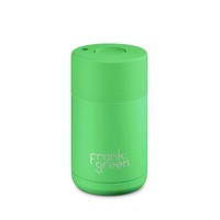 Frank Green Reusable Cup - Ceramic 295ml Neon Green Push Button