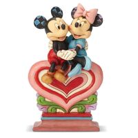 Jim Shore Disney Traditions - Mickey & Minnie Mouse - Heart to Heart