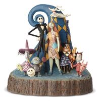 Jim Shore Disney Traditions - Nightmare Before Christmas - What a Wonderful Nightmare Carved By Heart