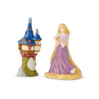 Disney Ceramics Salt and Pepper Shaker Set - Rapunzel and Tower