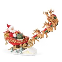 Possible Dreams Clothtique By Dept 56 Santa - Anniversary Edition DashAway