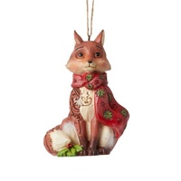 Jim Shore Heartwood Creek Winter Wonderland - Fox Hanging Ornament