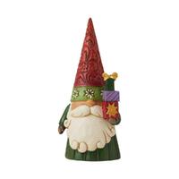 Jim Shore Heartwood Creek Christmas Gnomes - Gnome Holding Gifts