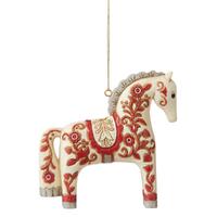 Jim Shore Heartwood Creek Nordic Noel - Darla Horse Hanging Ornament