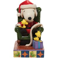 Peanuts by Jim Shore - Santa Snoopy with Christmas List