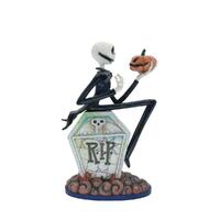 Jim Shore Disney Traditions - Nightmare Before Christmas - Jack On Gravestone