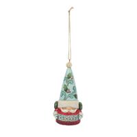 Jim Shore Heartwood Creek Christmas Gnomes - Winter Wonderland Gnome Hanging Ornament