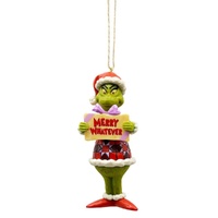 Dr Seuss The Grinch by Jim Shore - Merry Whatever Hanging Ornament