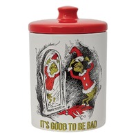 Dr Seuss The Grinch by Dept 56 - Classic Santa Grinch Canister